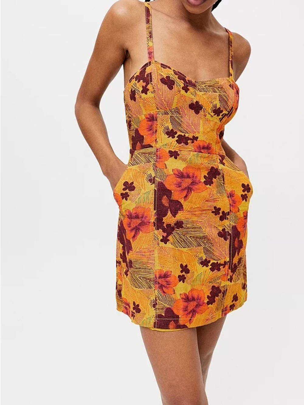 Urban Outfitters Sweet On You Floral Mini Dress